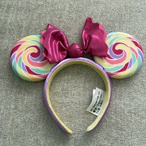 Lollipop Minnie ears
